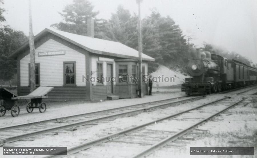 Postcard: South Merrimack station